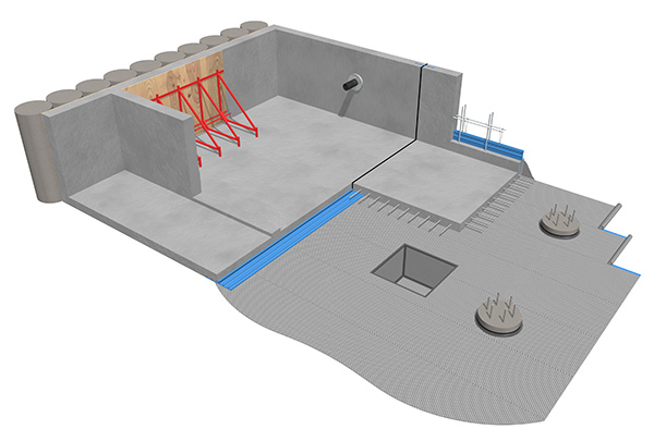 Fosroc Proofex Engage General Basement in detail